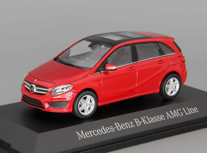 MERCEDES-BENZ B-Class V246 (2011), red jupiter