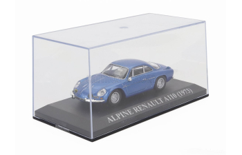 RENAULT Alpine A110 1973 - Silver Wheels, Blue Met