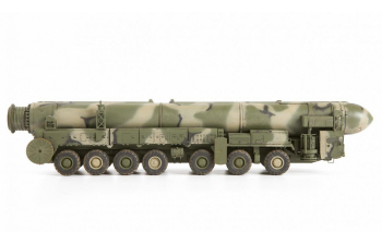 Сборная модель Российский ракетный комплекс стратегического назначения "Тополь"