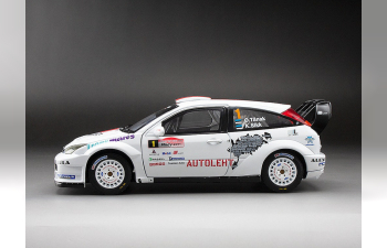 FORD Focus Rs Wrc 03 N 1 Winner Rally Saaremaa Estonia (2011) Ott Tanak - Kuldar Sikk, White