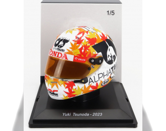 BELL HELMET F1 Casco Helmet At04 Team Alpha Tauri №22 Season (2023) Yuki Tsunoda, White Red Black