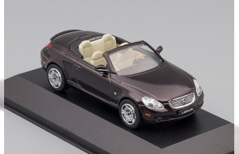 LEXUS SC430 Open Convertible, blakish red