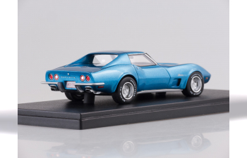 CHEVROLET Corvette C3 (1973), metallic light blue