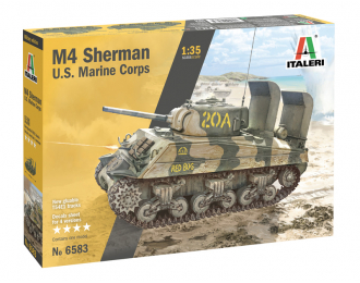 Сборная модель M4 Sherman U.S. Marines corps