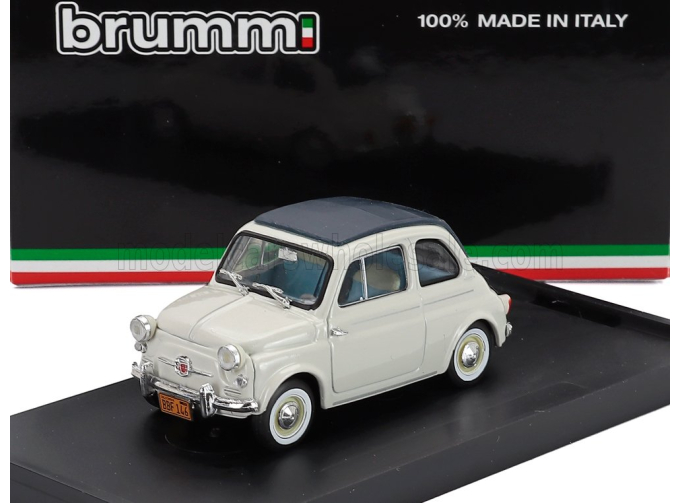 FIAT 500 Nuova Closed (1958), Grigio Chiaro - Light Grey
