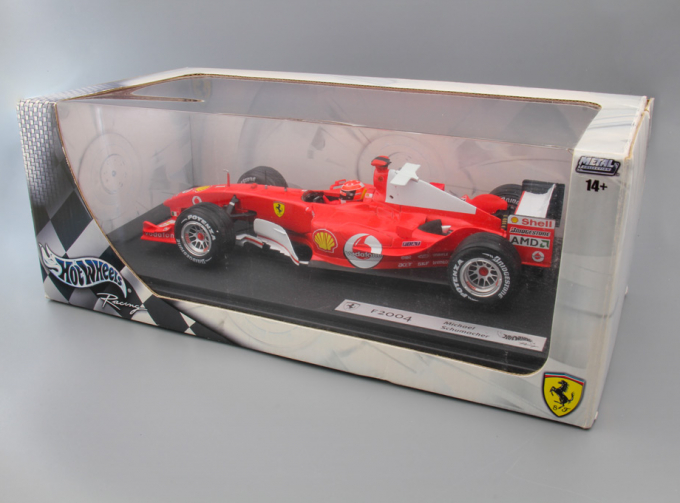 FERRARI F2004 Michael Schumacher, red