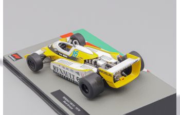 RENAULT F1 Rs10 Team Renault Elf N16 Season (1979) Rene Arnoux, yellow / white