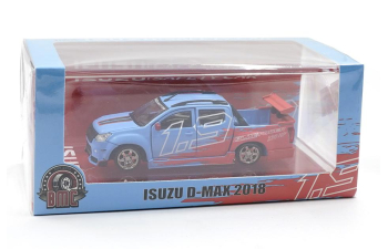 ISUZU D-Max Low Rider Safty Car 1.9 (RHD) (2018), blue / red