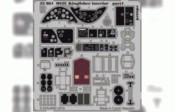 Фототравление для OS2U Kingfisher interior