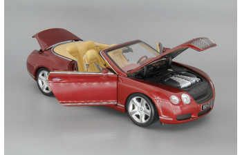 BENTLEY Continental GTC (2006), dark red