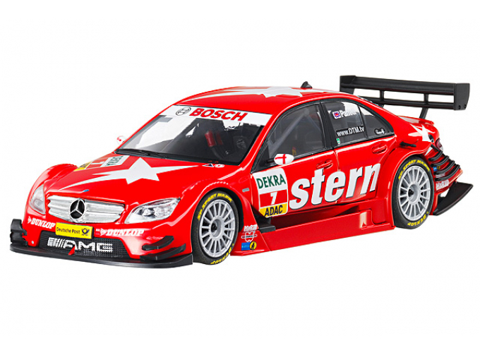 MERCEDES-BENZ AMG C-Class W204 Gary Paffett DTM (2008), red