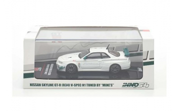 NISSAN Skyline GT-R R34 V-Spec (2000), white