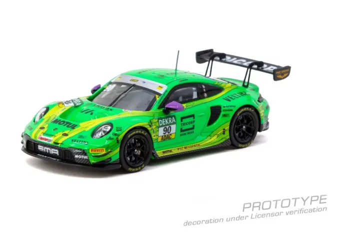PORSCHE 911 (992) GT3 R Ayhancan Guven DTM Champion (2025), green 