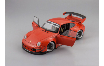 PORSCHE 993 RWB, red