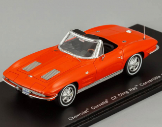 CHEVROLET Corvette C2 Sting Ray Convertible (1963), red