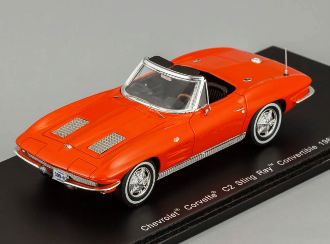 CHEVROLET Corvette C2 Sting Ray Convertible (1963), red