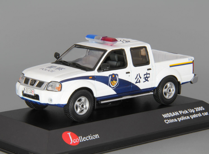 (Уценка!) NISSAN Pick-Up China Police (2002), white