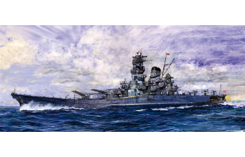Сборная модель Японский линкор Yamato (1944 Operation Sho Ichigo)