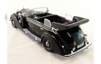 MERCEDES-BENZ Grand Mercedes 770 Convertible F (1938), Mercedes-Benz Offizielle Modell-Sammlung 66, черный