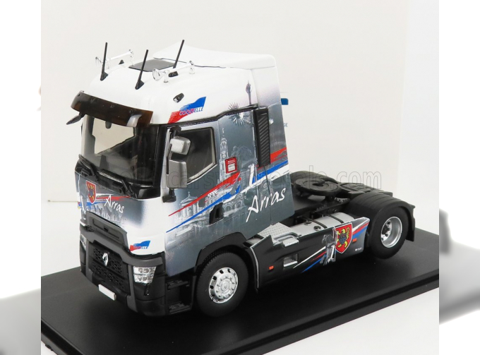 RENAULT T-LINE HIGH TRACTOR TRUCK ARRAS 2-ASSI (2021), GREY WHITE