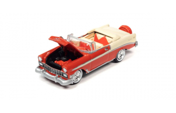 CHEVROLET Desoto Fireflite (1959), Spring Rose Body 1x / CHEVROLET Bel Air Convertible (1956), Matador Red/White 1x