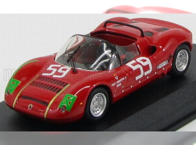 FIAT Abarth Sp 1000/1300 N 59 1000km Monza 1968 Grana - Pasotto, Red