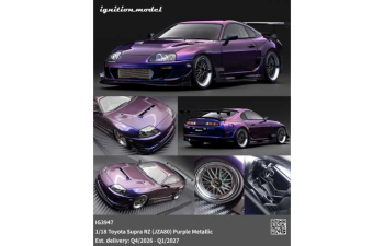 TOYOTA Supra RZ (JZA80), purple metallic