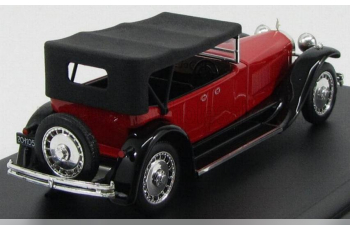 BUGATTI Type 41 Royale Torpedo Cabriolet Closed (1927), Red Black