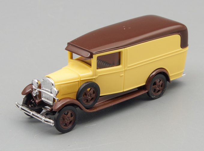 FORD Model AA Panel Van, beige / brown