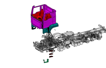 Сборная модель MAN ТГС 41.480 шасси 8х4