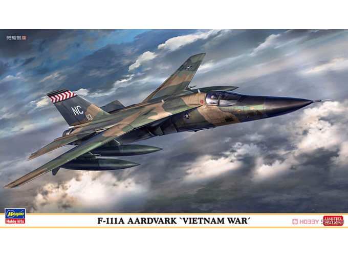 Сборная модель американский истребитель-бомбардировщик F-111A Aardvark “Война во Вьетнаме” (Limited Edition)