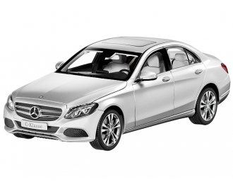 MERCEDES-BENZ C-class 2014 W205 Avantgarde, серебристый