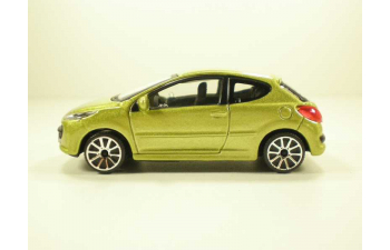 PEUGEOT 207, Street Fire 1:43, зеленый