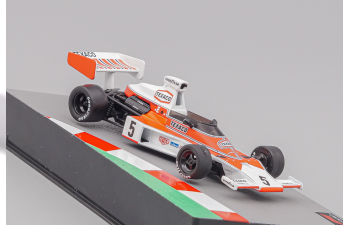 McLAREN F1 M23 Ford N 5 World Champion Season (1974) Emerson Fittipaldi, red / white