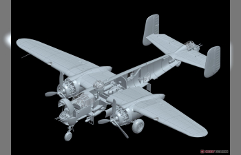 Сборная модель Бомбардировщик B-25H Mitchell Gunships over CBI