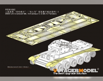 Фототравление для UK Cromwell Mk. IV/Centaur C.S.Mk IV Крылья