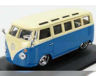 VOLKSWAGEN T1 Samba Minibus Custom (1967), Cream Blue
