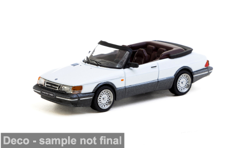 SAAB 900 Turbo Cabriolet (1983), white