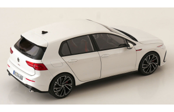 VOLKSWAGEN Golf 8 GTI 5-door (2021), white metallic