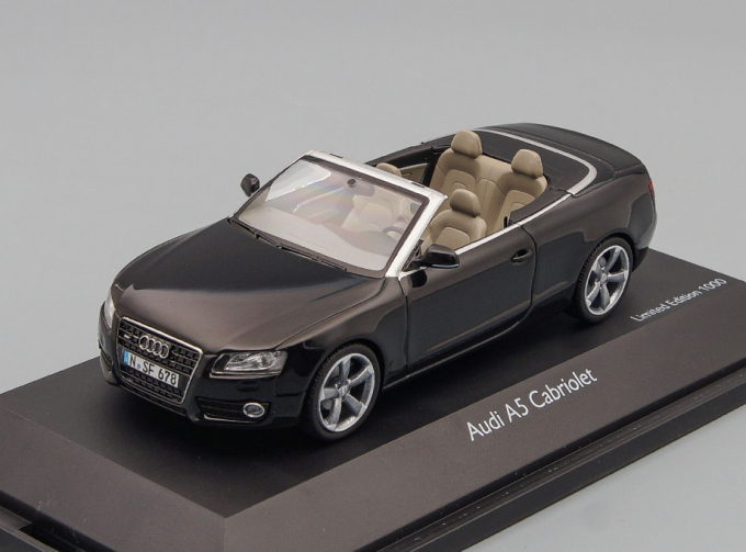 AUDI A5 Cabriolet (2009), brilliant black