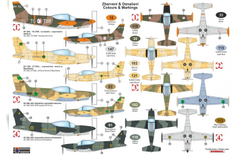 Сборная модель Самолёт SIAI SF-260W „Over Africa“