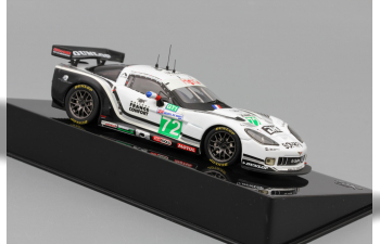 CORVETTE C6.R #72 S.Gregoire - J.Policard - D.Hart 2nd LMGT1 Le Mans (2010), white