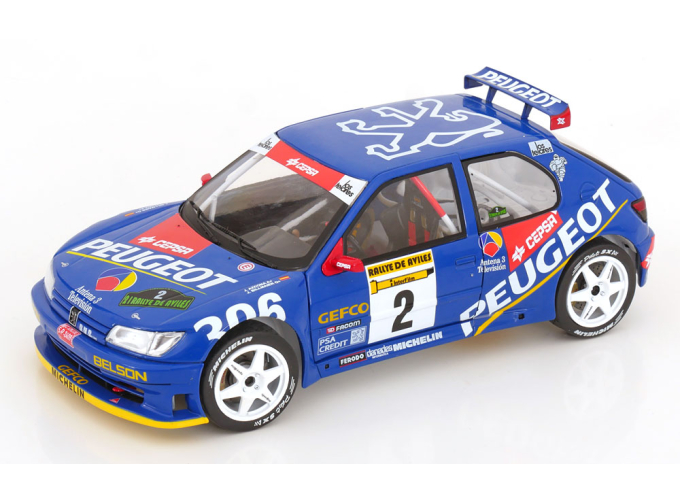PEUGEOT 306 Maxi №2 Winner Rallye de Avilés Jaime Azcona, Julius Billmaier (1997)