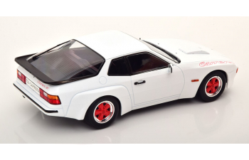 PORSCHE 924 Carrera GT (1981), white/rot