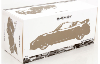 PORSCHE Cayman GT4 RS Weissach Package (2024), yellow carbon-grey