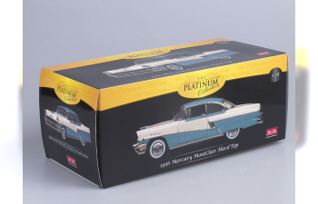 MERCURY MontiClair Hard Top (1956), lauderdale blue / classic white