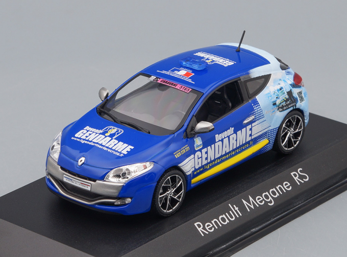 RENAULT Megane RS Gendarmerie 2011, blue