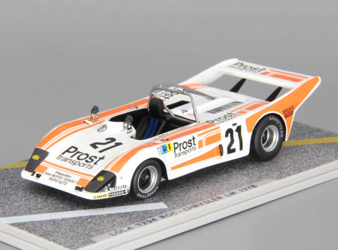 LOLA T294 #21 LM (1978), white / orange