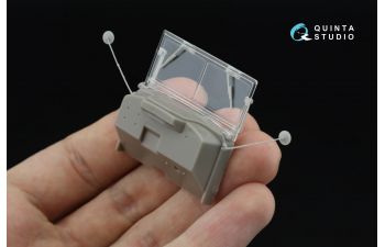 3D Декаль интерьера кабины U.S. Diamond T 968A Cargo truck (open cab)(Mirror Models) (с 3D-печатными