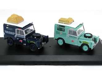 Набор из двух моделей LAND ROVER 88 Inch Hardtop First Overland
